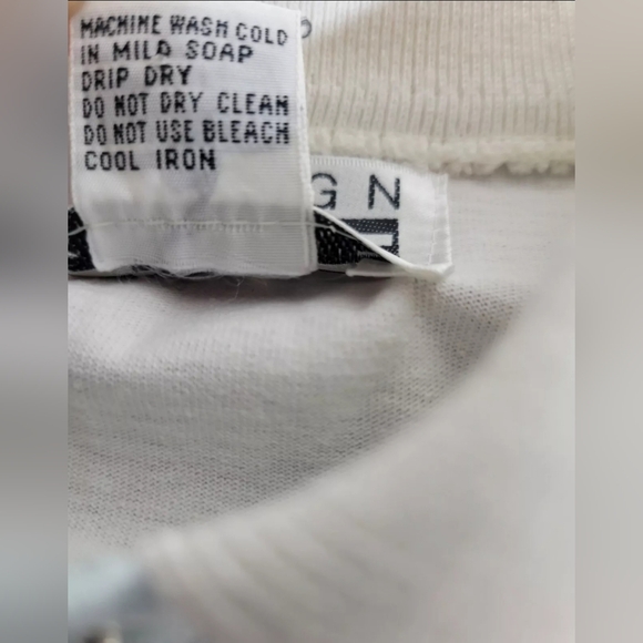 Vtg Colorblock Top Size Small Collared Snap Button - Picture 9 of 10